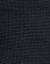 Maglia a righe metalliche nera