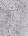 Stampa mini dalmata in bianco e nero con rilegatura nera
