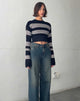Immagine di Ozzy Bolero Top in Nero Grigio