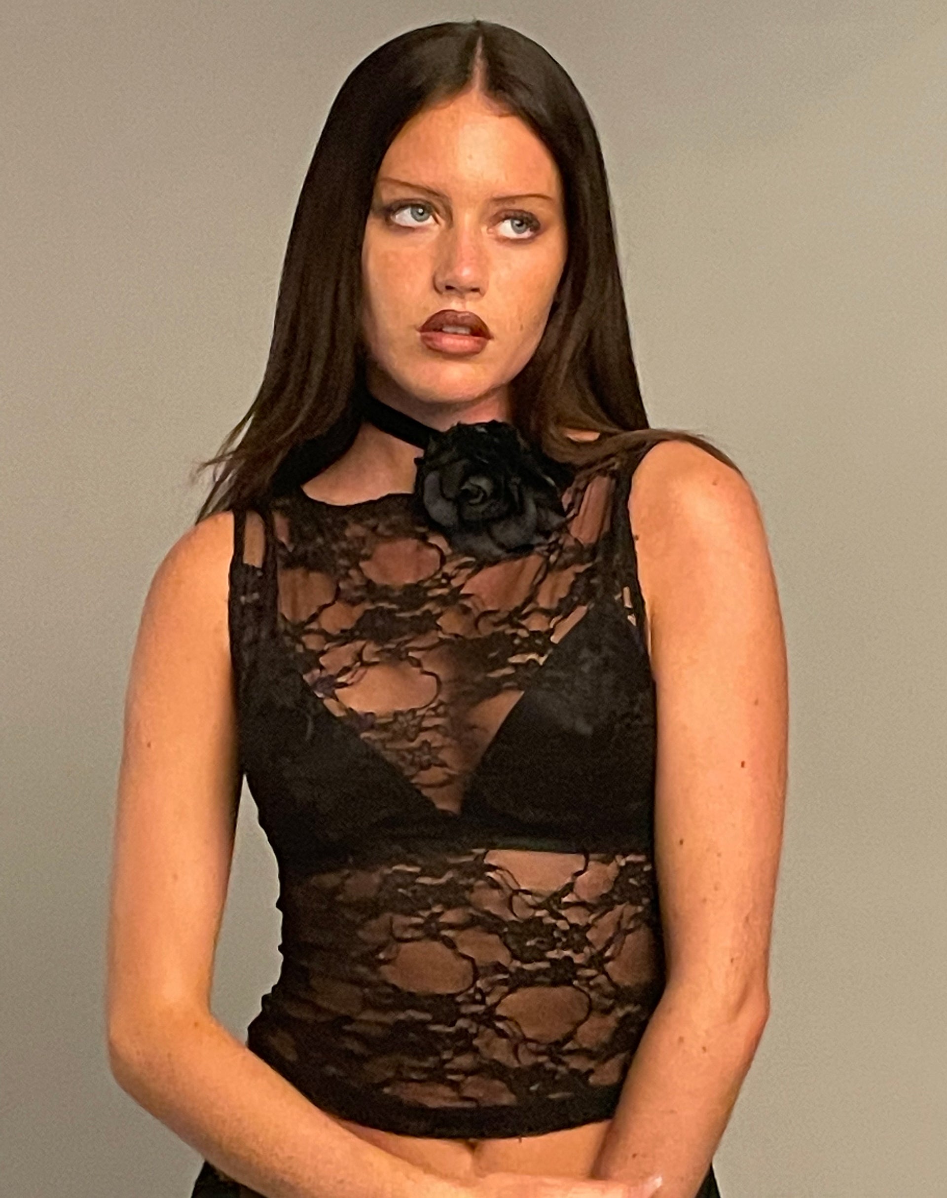 Immagine di Maloe Top in pizzo nero