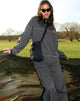 immagine di Benton Wide Leg Jogger in grigio Beluga