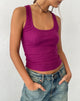 Immagine di Roxe Ribbed Vest Top in Berry