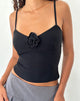 Immagine di Indus Cami Top in Rosette Nero
