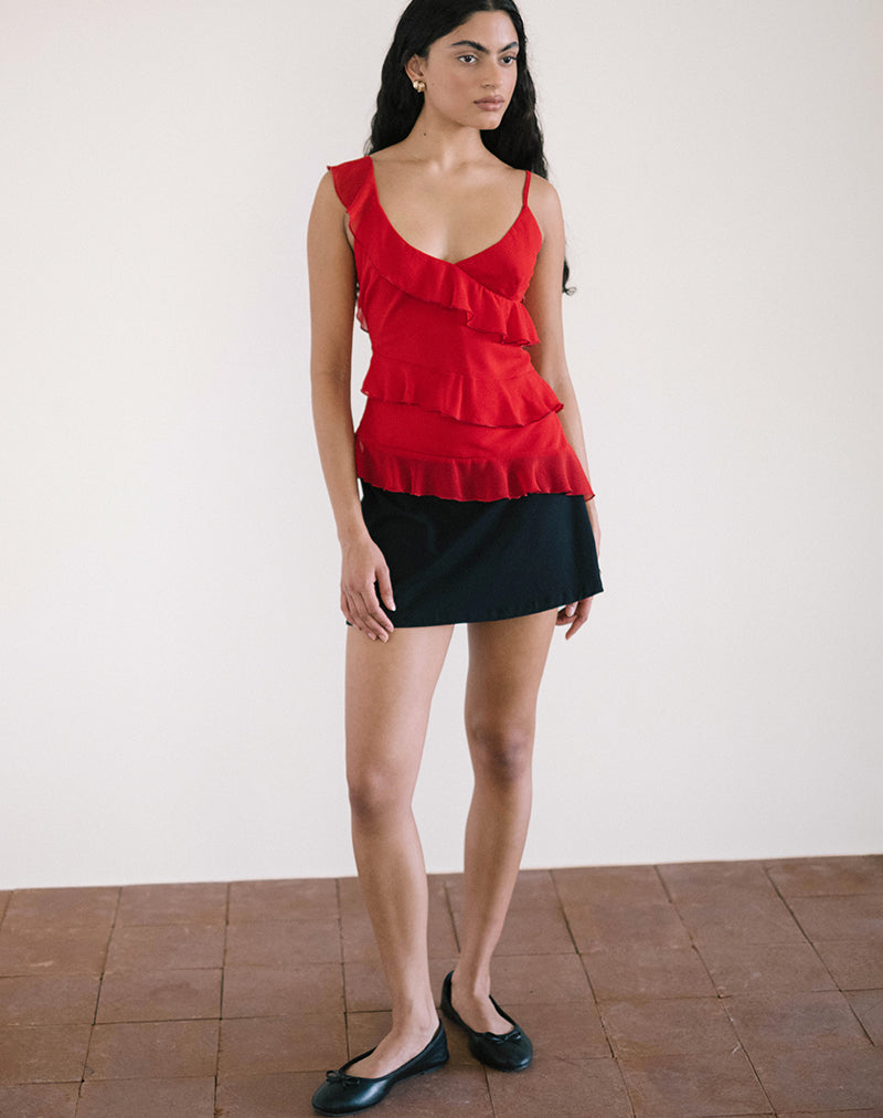 immagine di Irani Top in rosso