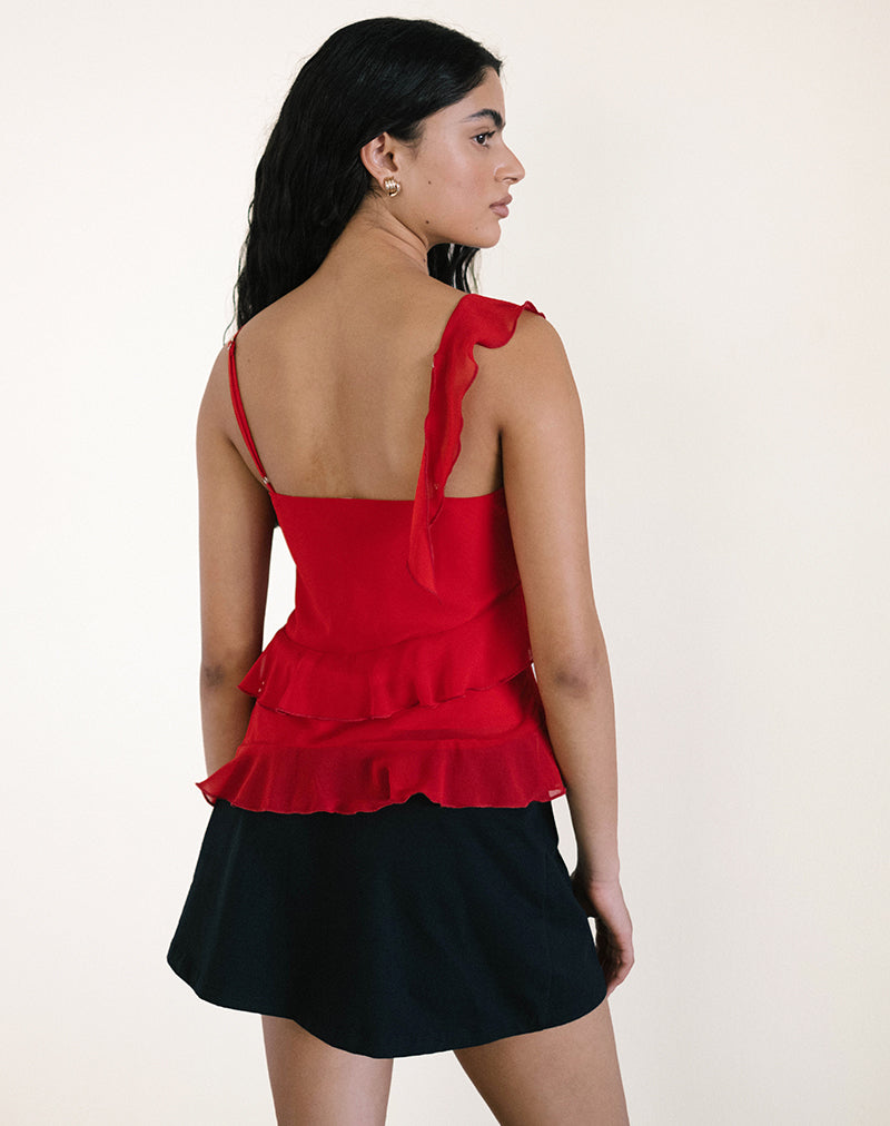 immagine di Irani Top in rosso