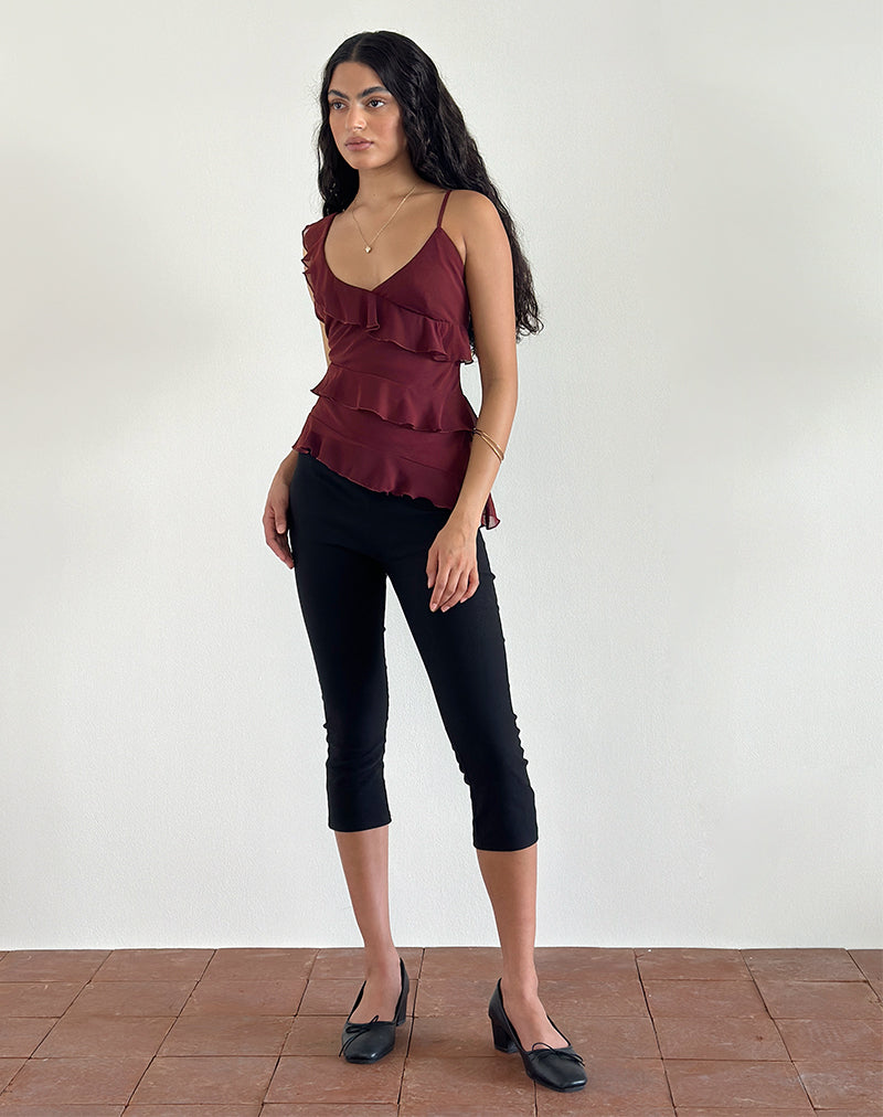 Immagine di Irani Top in Ruby Wine