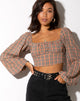Immagine di Irene Crop Top in Country Check