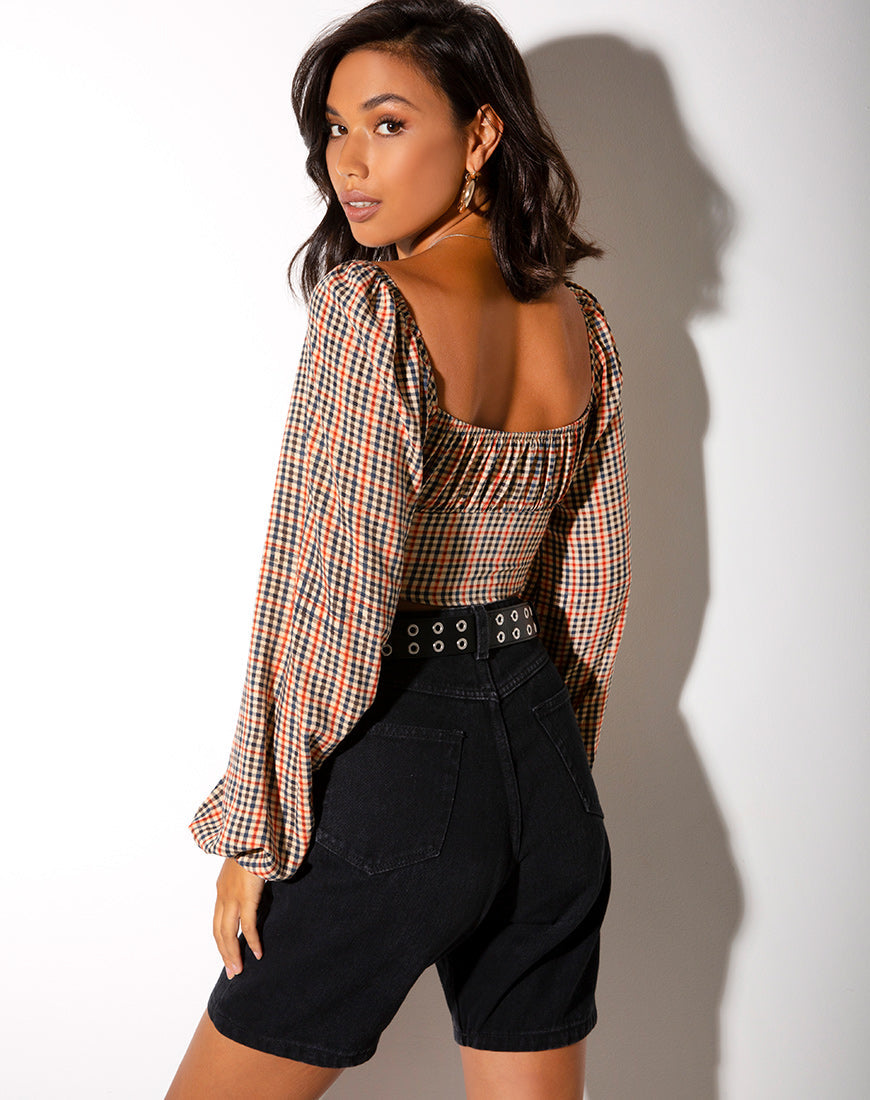 Immagine di Irene Crop Top in Country Check