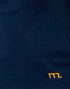 navy con stampa m senape