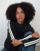 Immagine di Jacquie Zip Up Biker Jacket in PU Nero