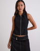 Immagine del gilet Janae in Denim Black Wash