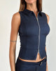 Immagine di Janae Gilet Top in Chambray Denim