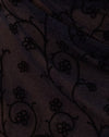 FLock floreale nero Dainty