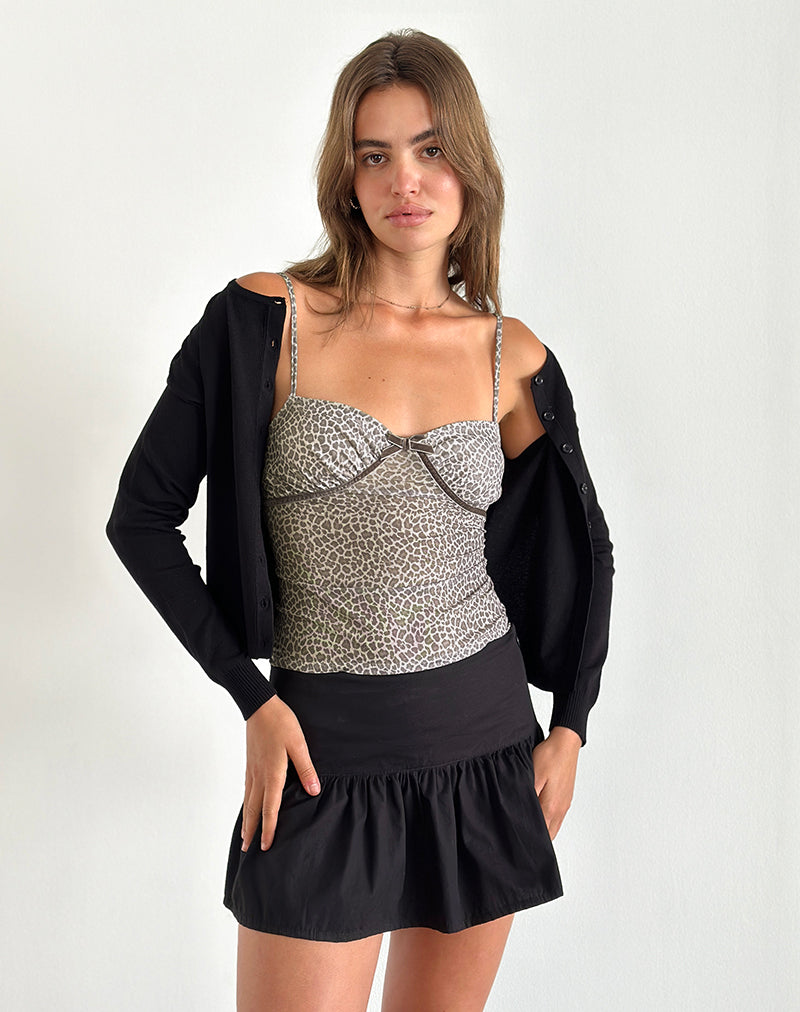 Immagine di Jarita Cami Top in Dainty Leopard Light Brown