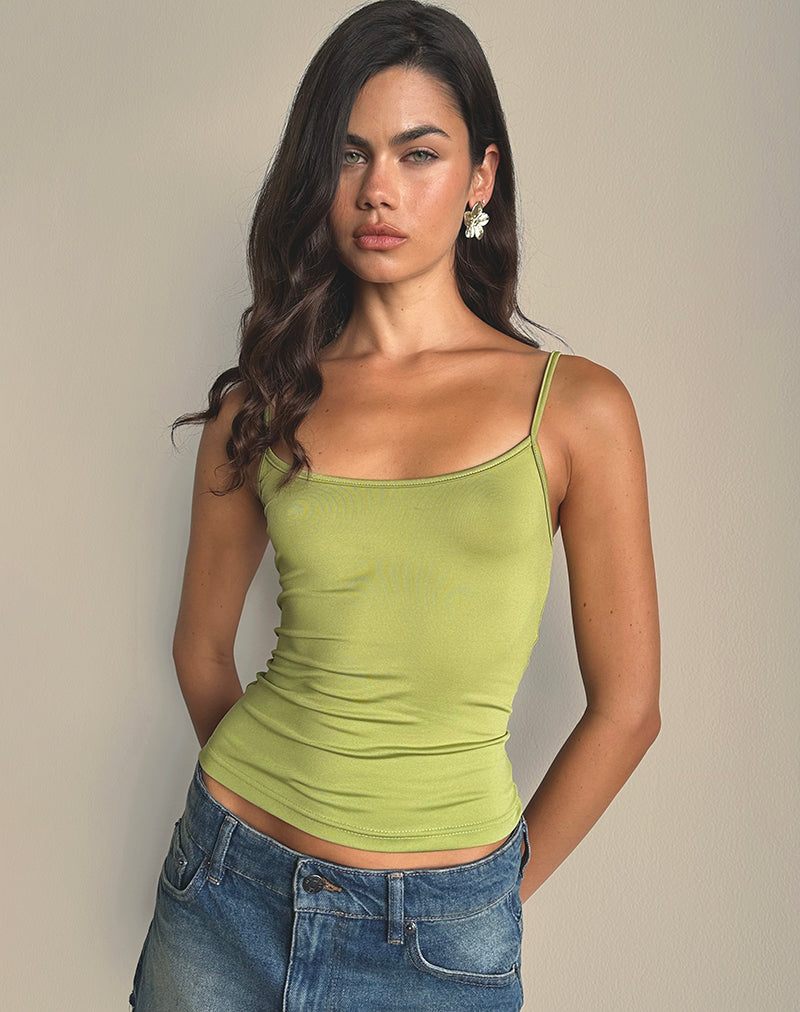 Canotta Jasila in verde