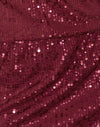 Rosso paillette garzato
