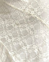 pizzo rosa canina bianco sporco