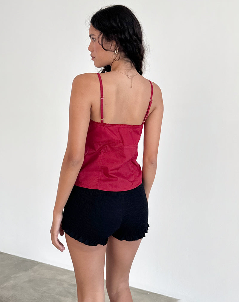 Immagine di Jepuni Cami Top in Rosso Adrenalina