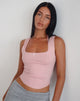 immagine di Jinisa Corset Top in Pink Lady