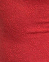 Rosso stretch testurizzato
