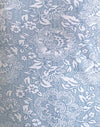 Lycra bianca con stampa ornamentale