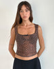 immagine di Jiraya Top in rete stampata Rar Leopard