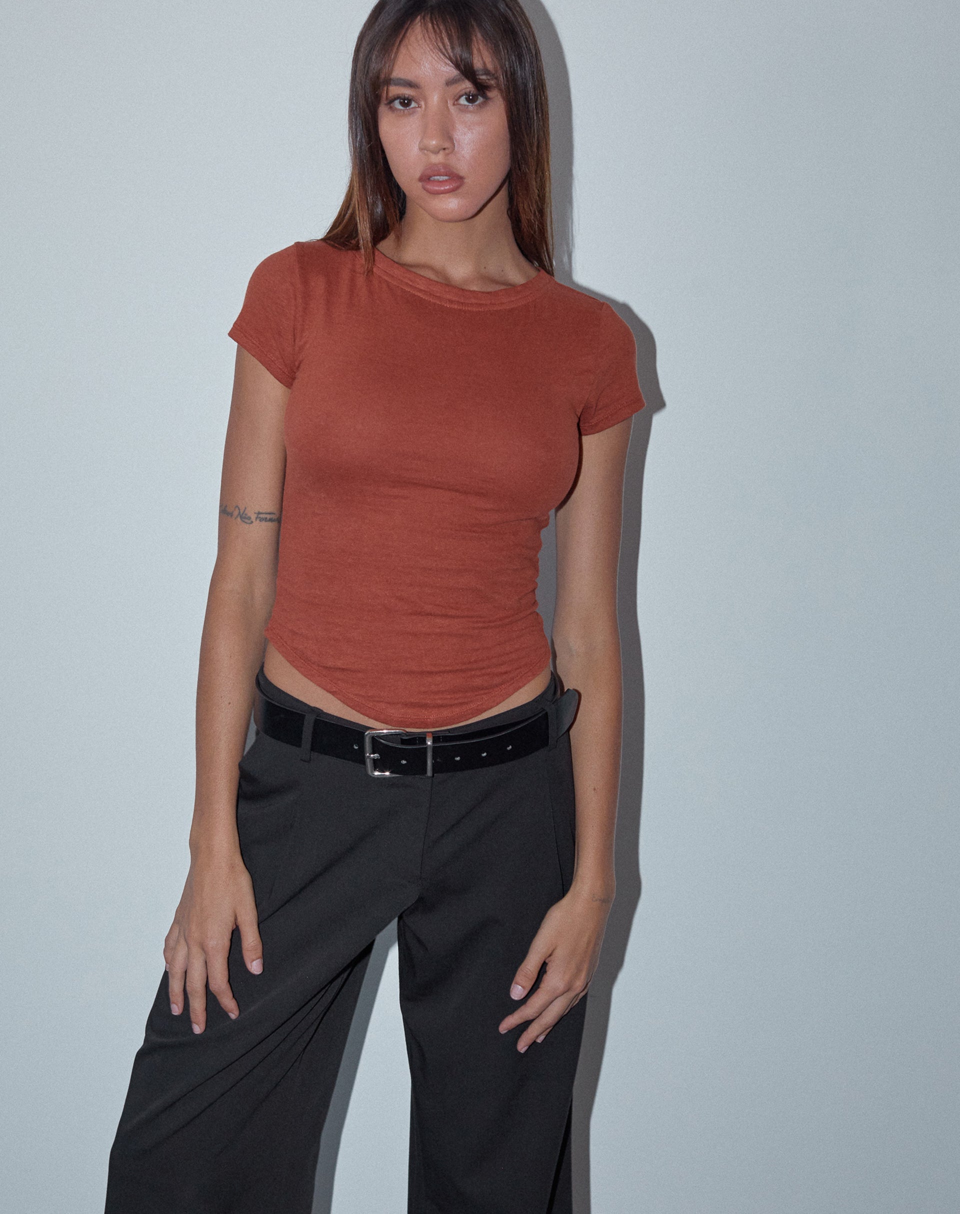 Immagine di Jojes Jersey Tee in Spice Orange
