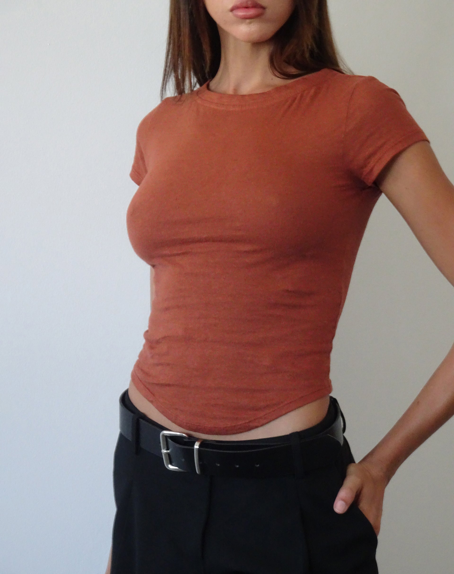Immagine di Jojes Jersey Tee in Spice Orange