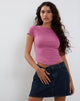 Immagine di Jojes Jersey Tee in Rosa Cashmere