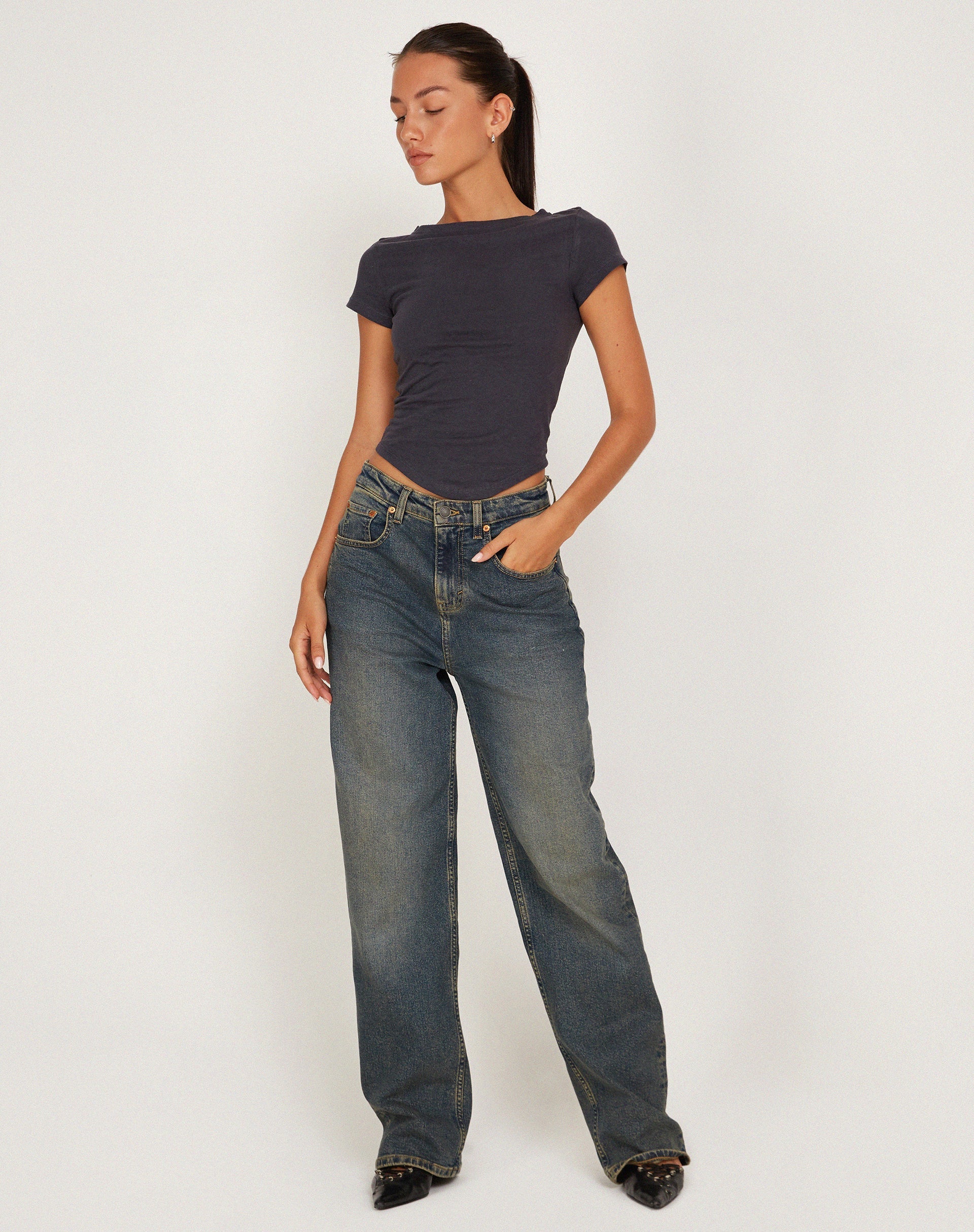 Immagine di Jojes Jersey Tee in Ocean Storm