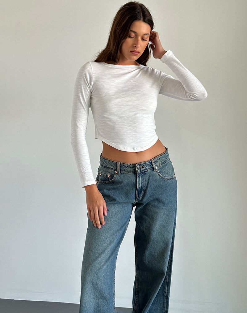 Immagine di Jojisa Top in Jersey Off White