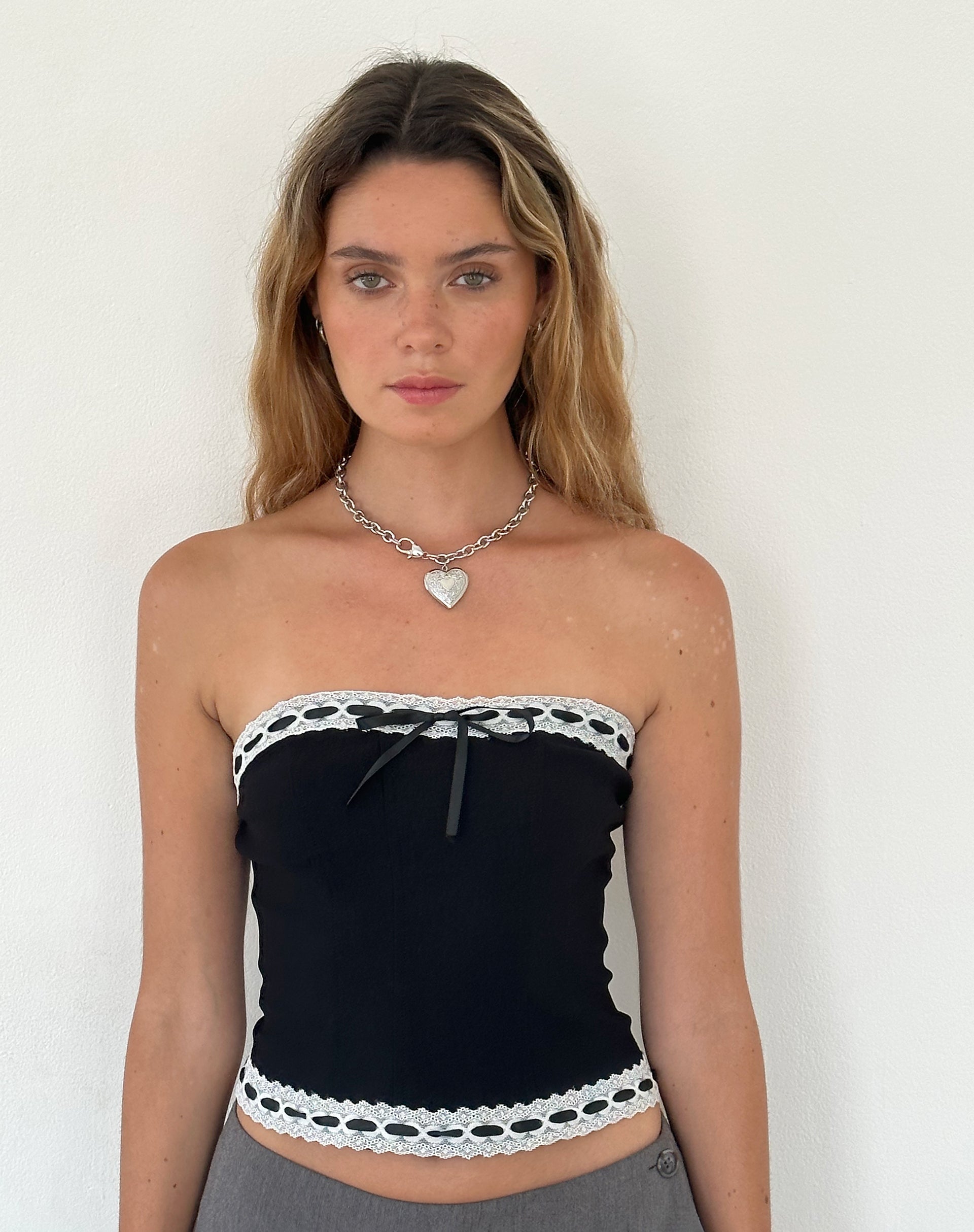 Immagine della collana Jude Chunky Heart di Gemini Jewels