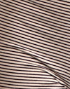 Maglia a righe marrone neutro