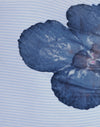 Striscia floreale blu bambino