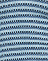 Striscia tonale a coste testurizzate blu