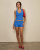 Immagine di Sera Short in spugna a righe blu
