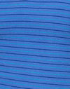 Asciugamano a strisce blu