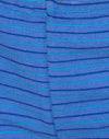 Asciugamano a strisce blu