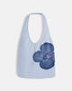 Immagine di Jules Top a righe floreali Baby Blue