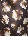 Stampa floreale marrone