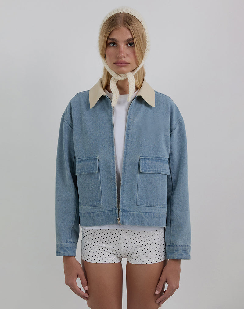 Giacca Kahyun in Denim Light Wash