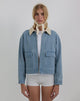 Immagine della giacca Kahyun in denim light wash