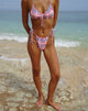 Immagine di Leyna Bikini Bottom in Pastel Pink Tartan
