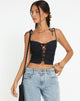 immagine del corsetto Kali in nero