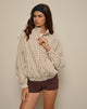 Immagine della giacca Kalle in marrone check