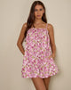 Immagine di Kamalani Mini Dress in Blossom Floral Pink