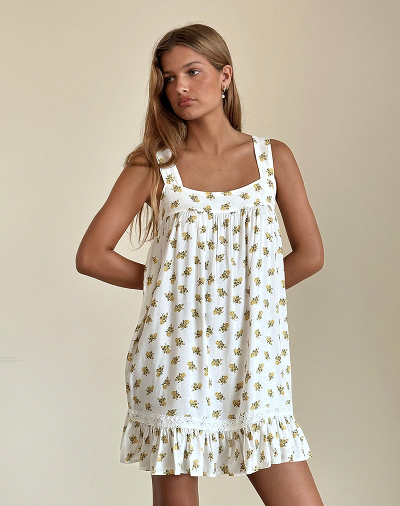 Immagine del vestito Karina in Funshine Floral Off White