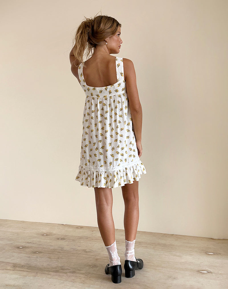 Immagine del vestito Karina in Funshine Floral Off White