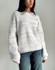 Immagine del maglione Karu in maglia neutra spazzolata