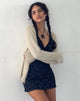 immagine del cardigan Kazka in London Fog